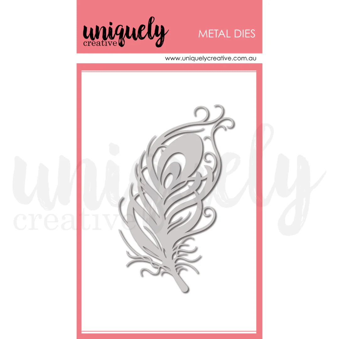 Uniquely Creative - Bohemian Feather Die