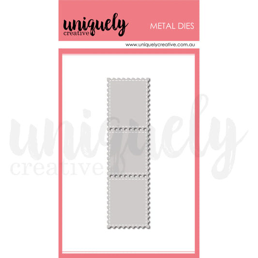 UNIQUELY CREATIVE - Postage Stamp Strip Die