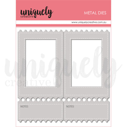 UNIQUELY CREATIVE - Metal Die - Folding Ticket Frame