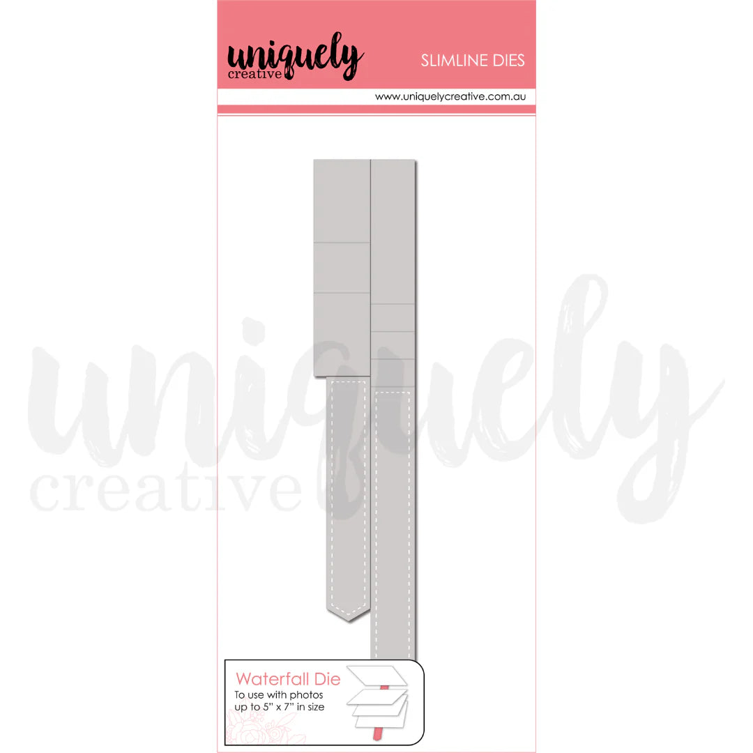 UNIQUELY CREATIVE - Slimline Dies - Waterfall Die