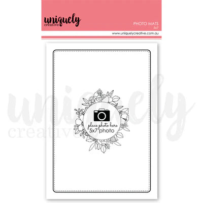 Uniquely Creative - 5x7  Photo Mats