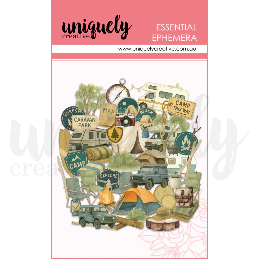 Uniquely Creative - Essential Ephemera - Campsite Ephemera *