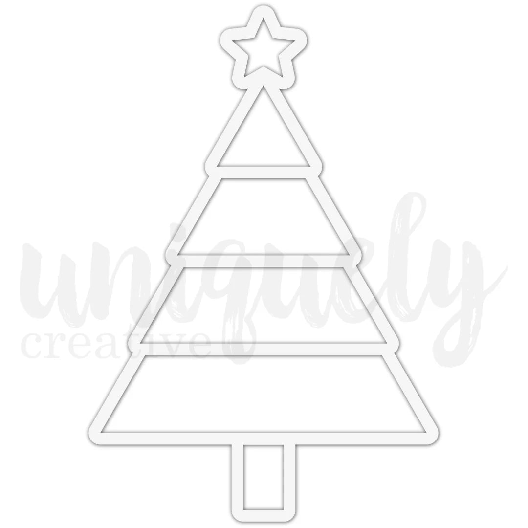Uniquely Creative - Christmas Tree Overlay