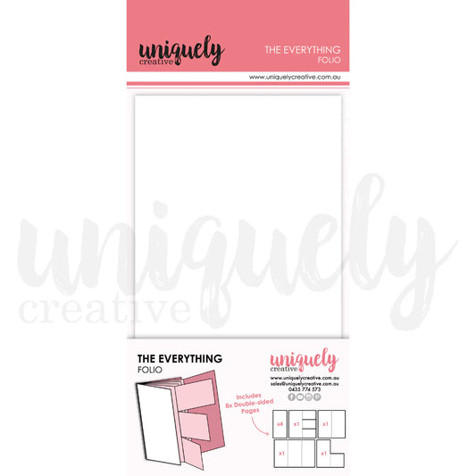 UNIQUELY CREATIVE - The Everything Folio - White
