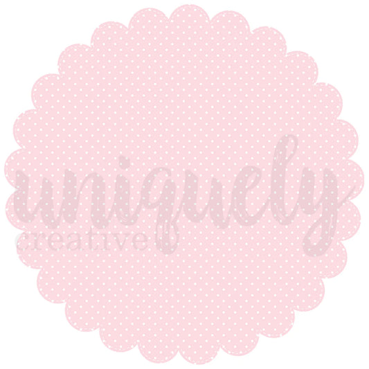 Uniquely Creative - Daydreams scalloped decorative base layer