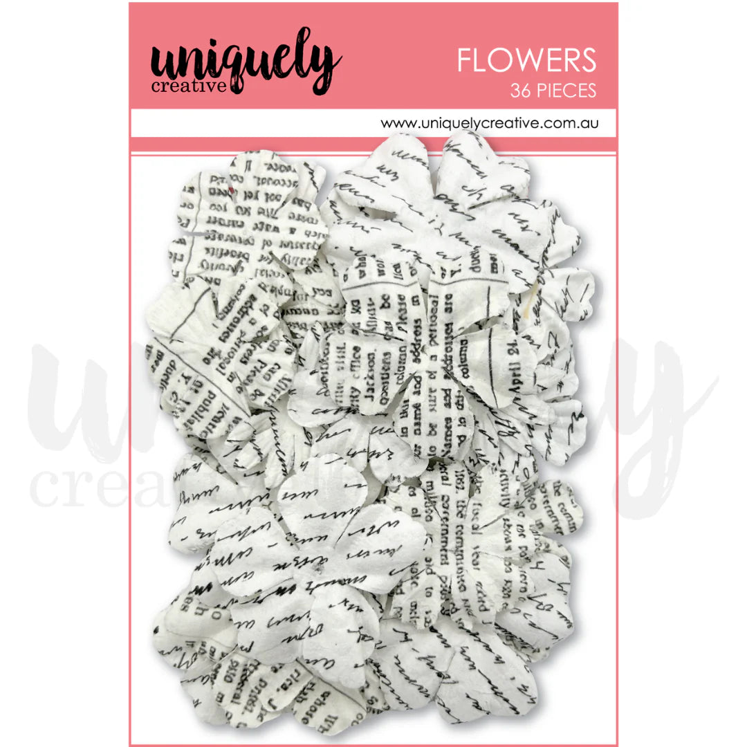 Uniquely Creative - Flowers - Antique Petal Press Flowers