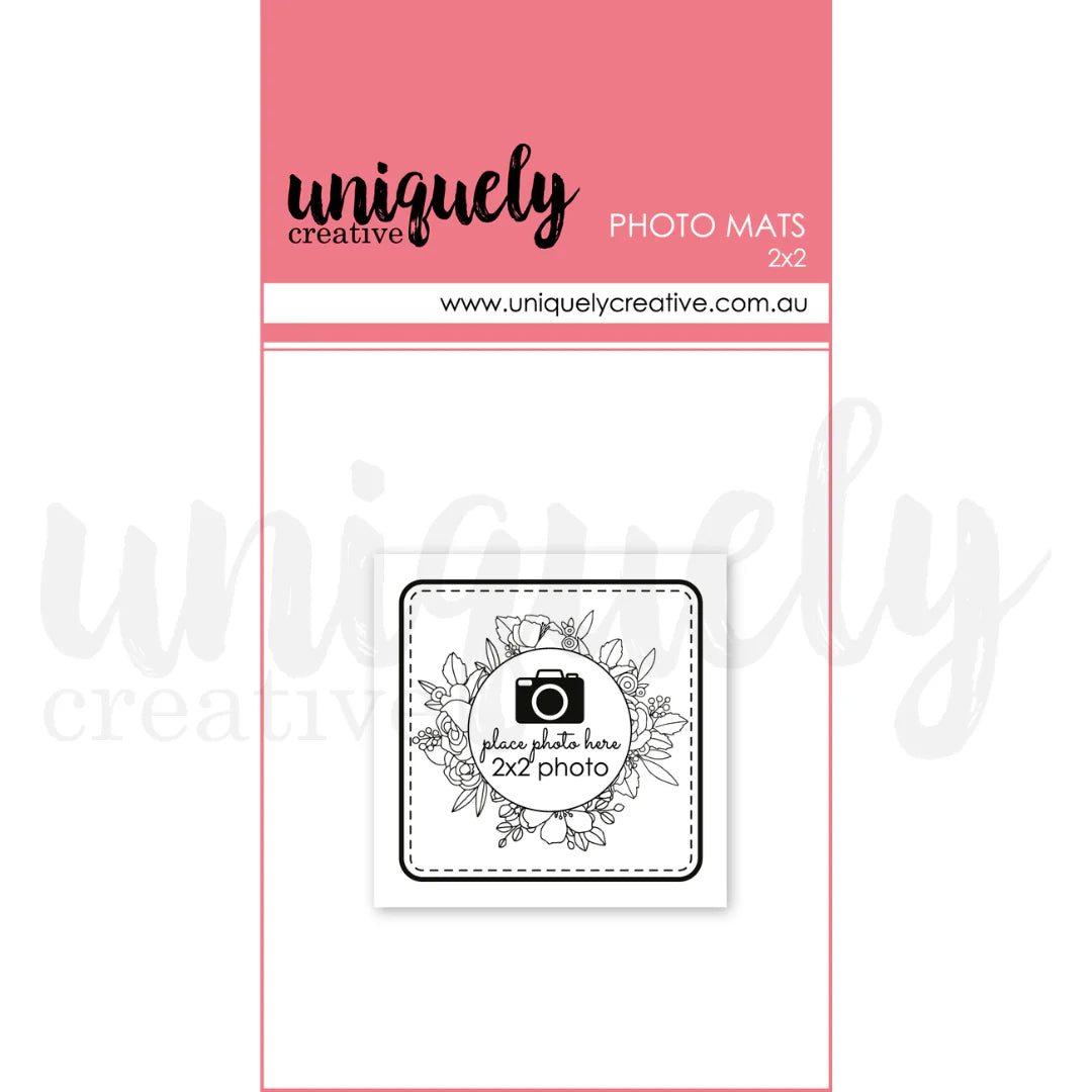 Uniquely Creative - 2 x 2 Photo Mats