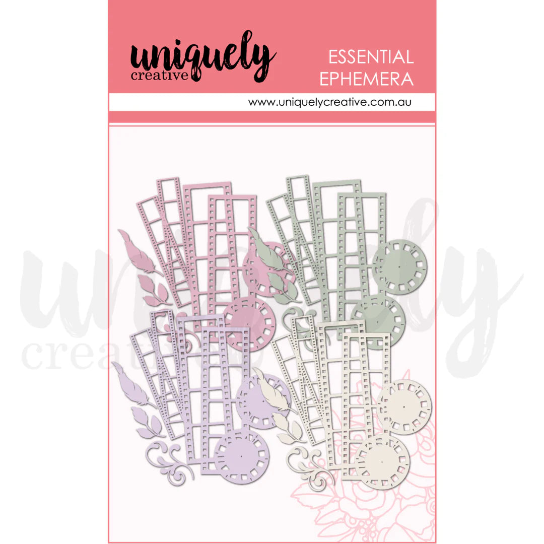 Uniquely -  Ephemera - Acetate Layering