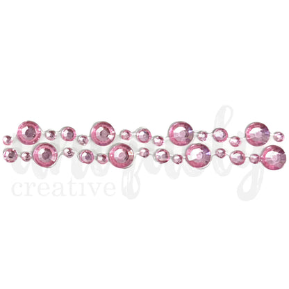 Uniquely Creative - Rhinestone Tape - Pink