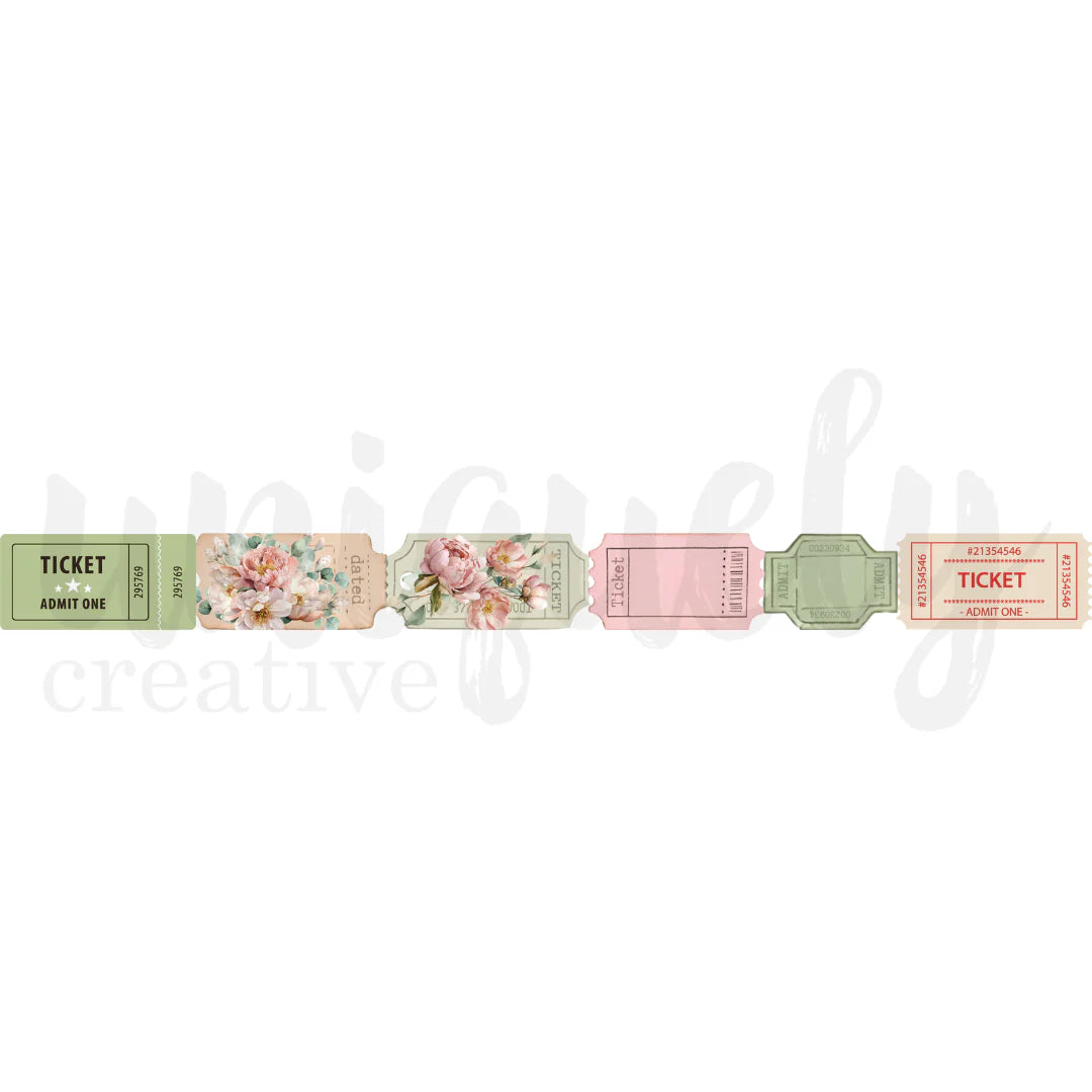 Tea & Tranquilithy - Washi Tape - Vintage Ticket