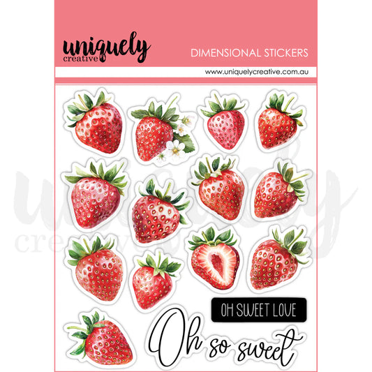 Uniquely Creative - Dimensional Stickers - Oh so Lovely