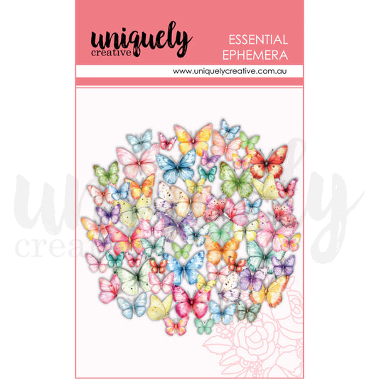 Uniquely - Ephemera - Colourful Butterflies