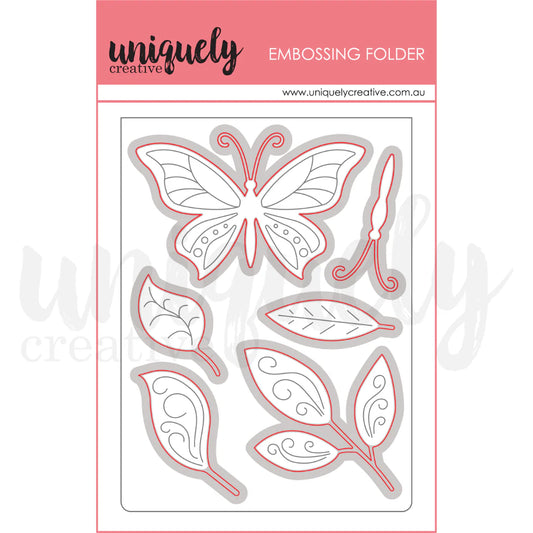 UNIQUELY CREATIVE - Cut & Emboss Folder - Butterfly Breeze