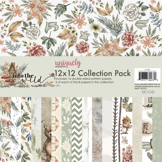 Uniquely Creative - 12 X 12  Into the Wild Collection Paper Pack