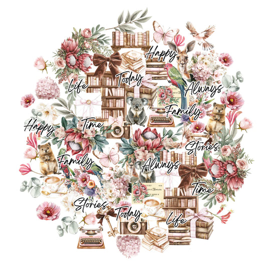 Uniquely Creative - Creative cuts - Paperbark Blooms