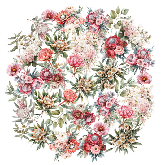 Uniquely Creative - Floral Creative cuts - Paperbark Blooms
