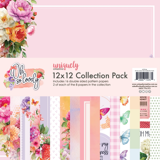 Uniquely Creative -12 x 12 Collection Pack - Oh so Lovely
