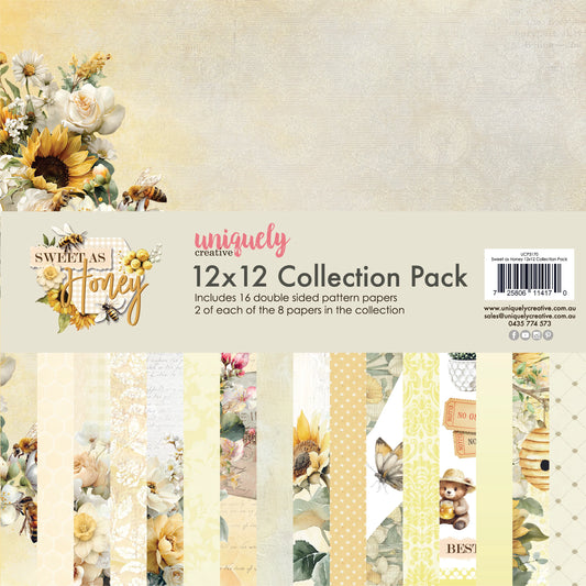 Uniquely Creative -12 x 12 Collection Pack - Sweet as Honey