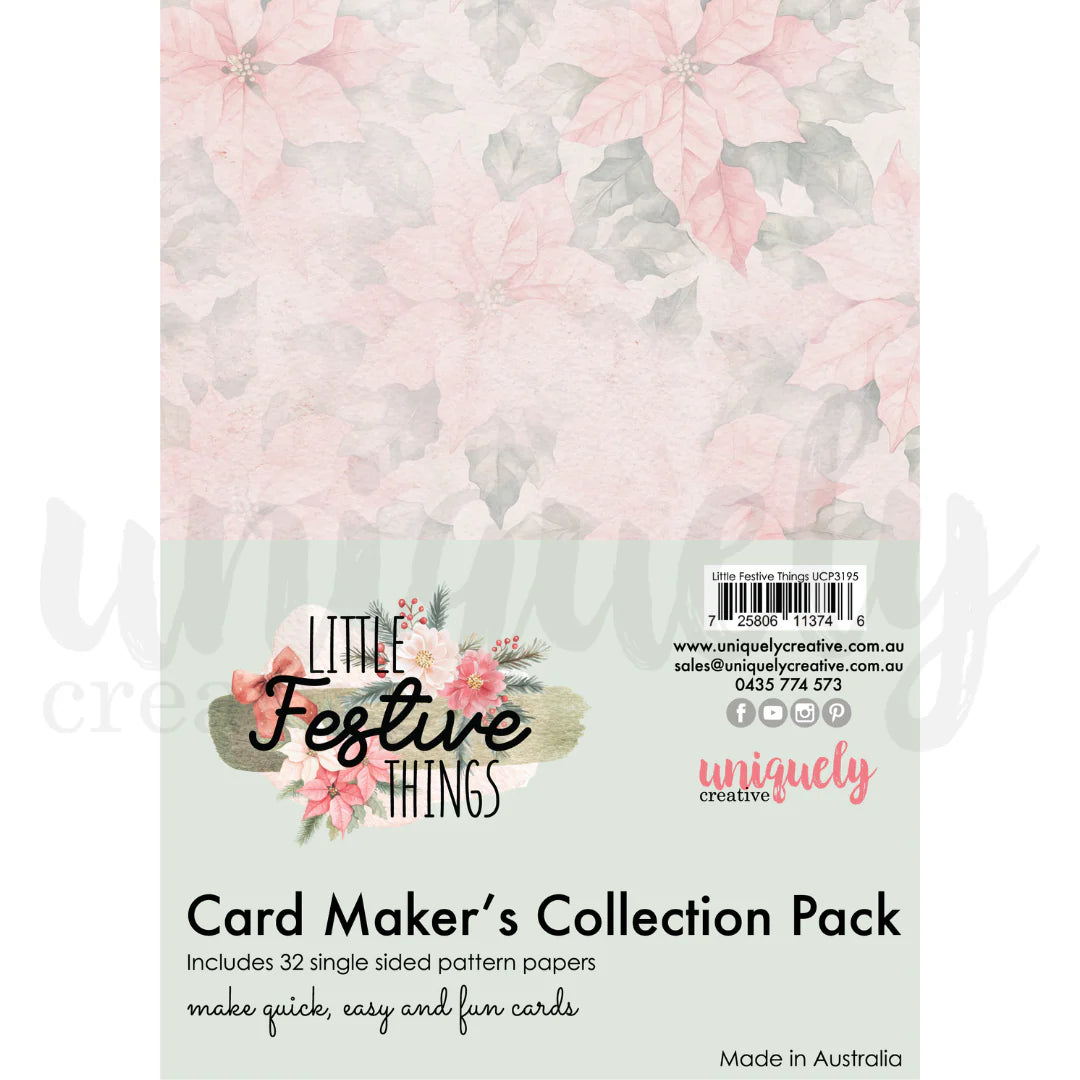 Uniquely Creative - Card Maker's Collection Pack - Little Festive Things