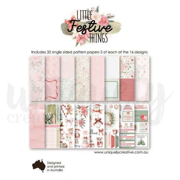 Uniquely Creative - Card Maker's Collection Pack - Little Festive Things