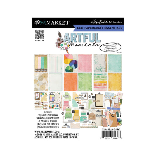 49 and Market - 6x8 Papercraft Essentials - Artful Moments