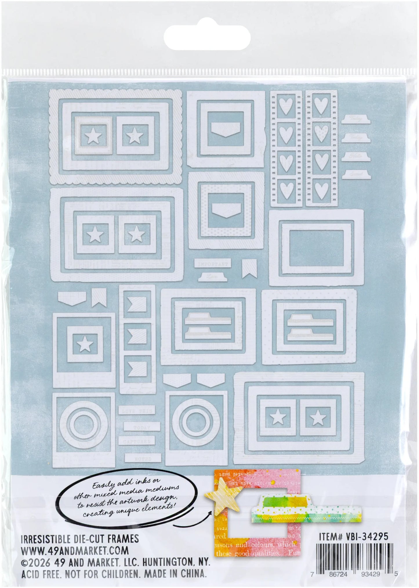 49 and Market - Irresistible Die Cut Frames