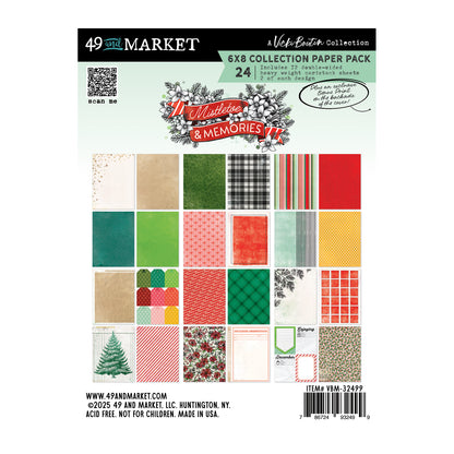 49 and Market - Mistletoe & Memories - 6 x 8 Collection Paper Pack
