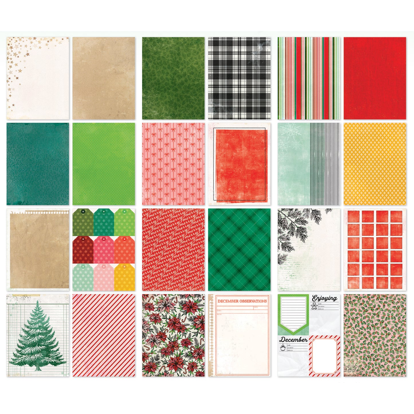 49 and Market - Mistletoe & Memories - 6 x 8 Collection Paper Pack