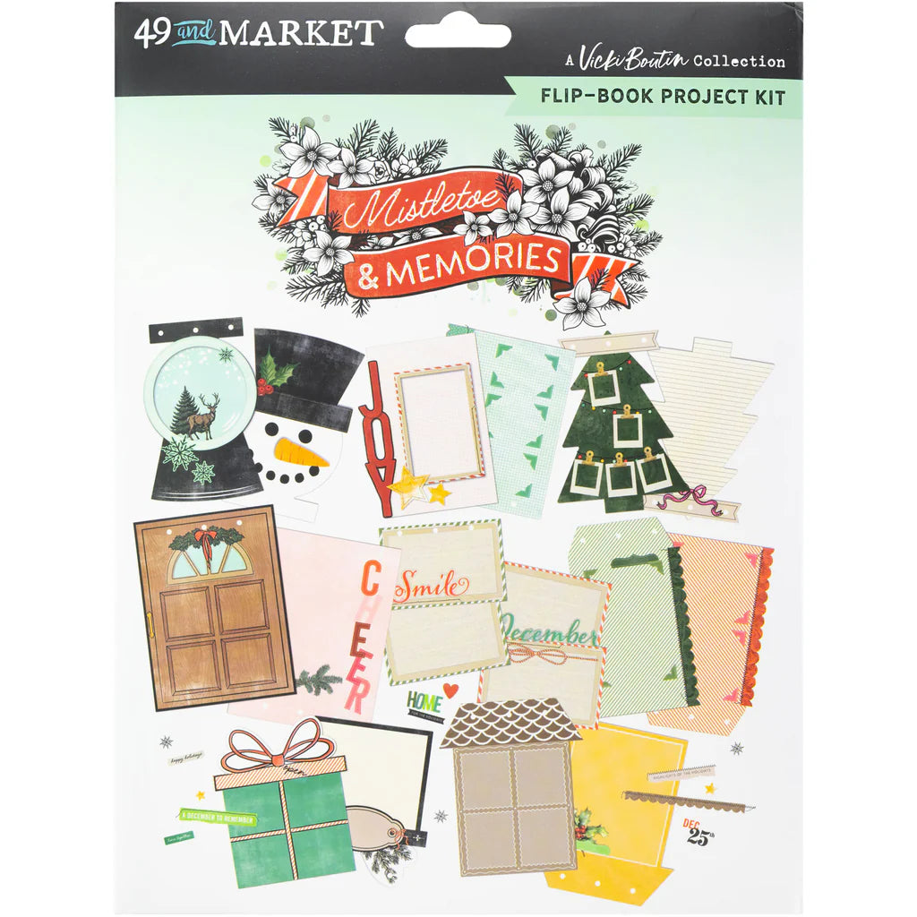49 and Market - Mistletoe & Memories - Flip Book Project Kit