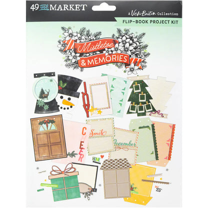 49 and Market - Mistletoe & Memories - Flip Book Project Kit