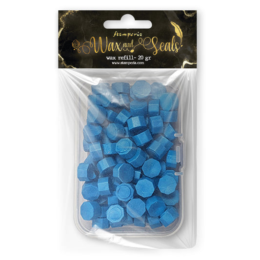 Stamperia - Wax & Seals - Wax Refill gr 20 - Light Blue