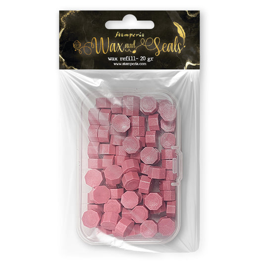 Stamperia - Wax & Seals - Wax Refill gr 20 - Candy Pink