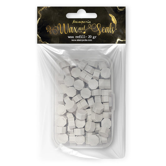 Stamperia - Wax & Seals - Wax Refill gr 20 - Matt White