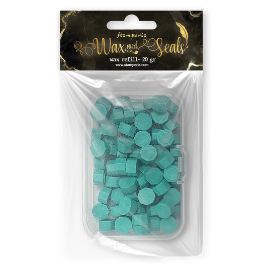 Stamperia - Wax & Seals - Wax Refill gr 20 - Turquoise