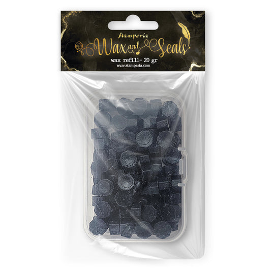 Stamperia - Wax & Seals - Wax Refill gr 20 - Matt Black