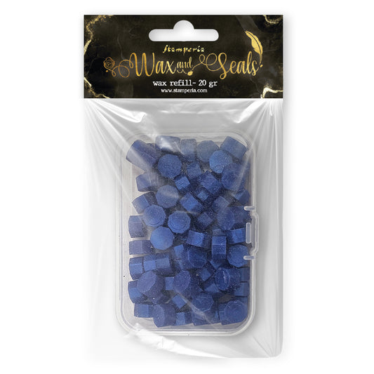 Stamperia - Wax & Seals - Wax Refill gr 20 - Bluette