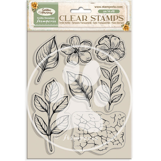 Stamperia - Acrylic Clear Stamp 14x18cm - Golden Harmony