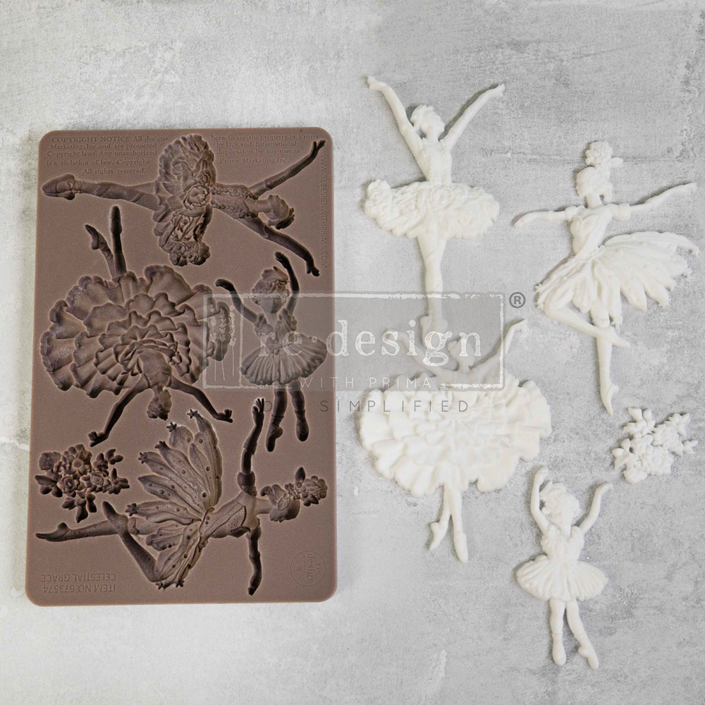 Prima - Decor Moulds - Celestial Grace – 1 PC, 5″X8″X8MM