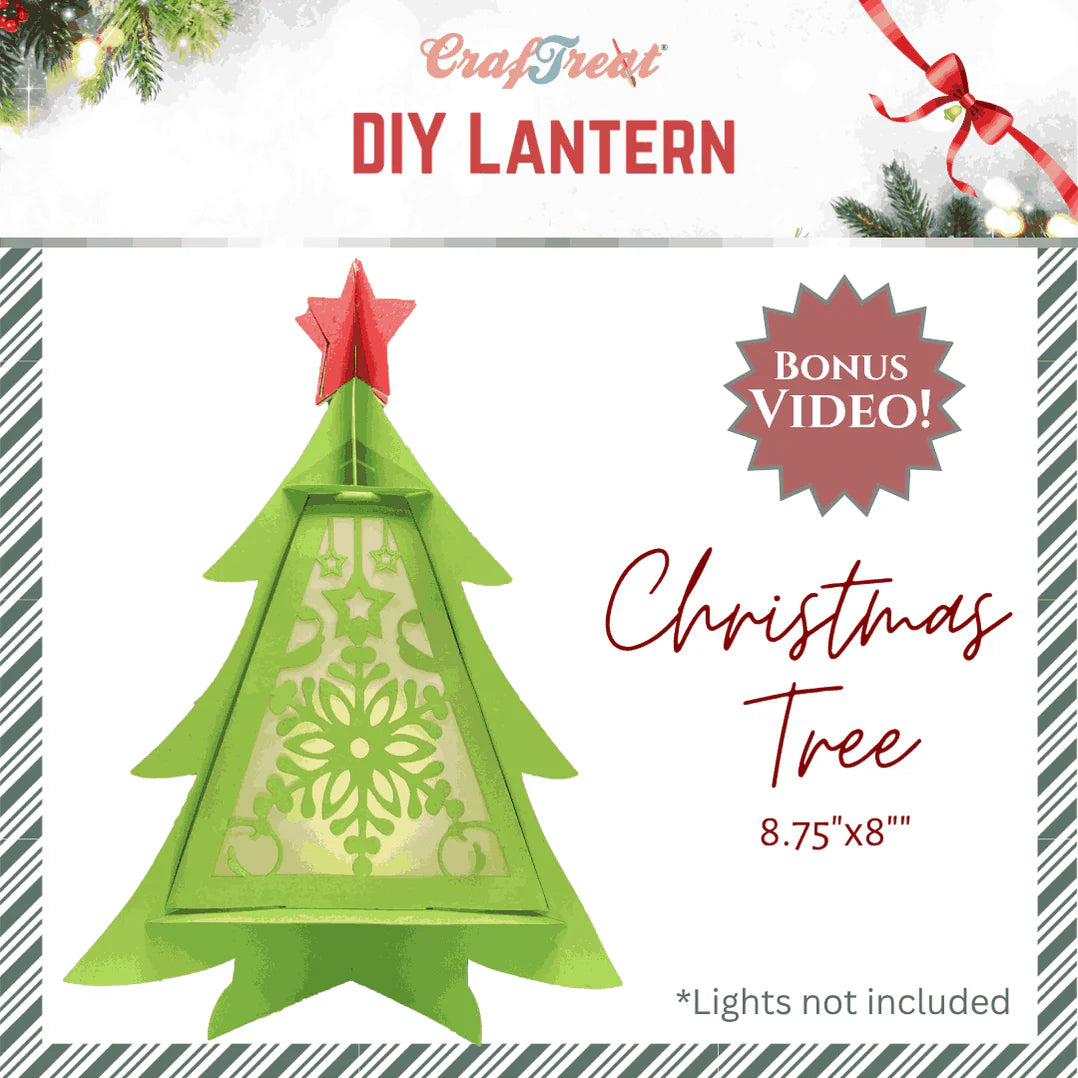 Craftreat DIY Lanterns - Christmas Tree