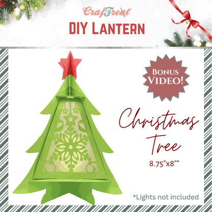 Craftreat DIY Lanterns - Christmas Tree