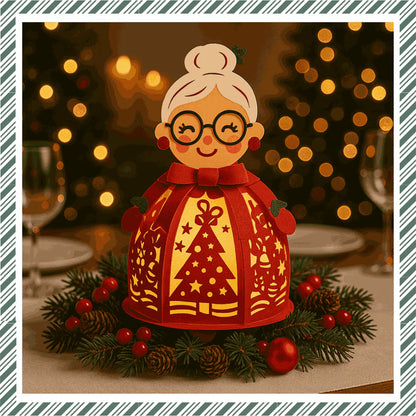 Craftreat DIY Lanterns - Mrs Santa