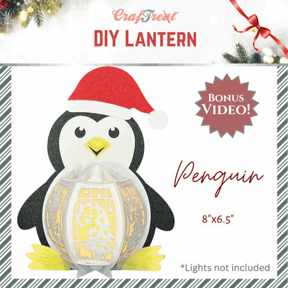 Craftreat DIY Lanterns - Penquin