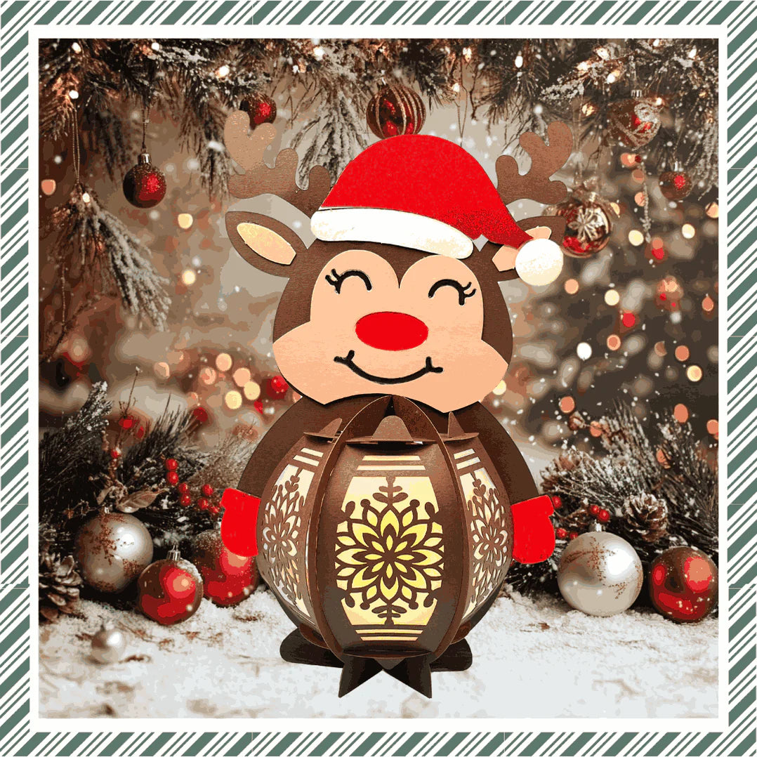 Craftreat DIY Lanterns - Reindeer