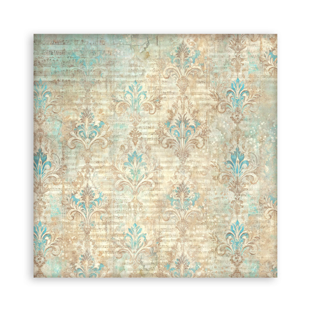 Stamperia -  (12”X12”) Single Face 22 sheets - Symphony