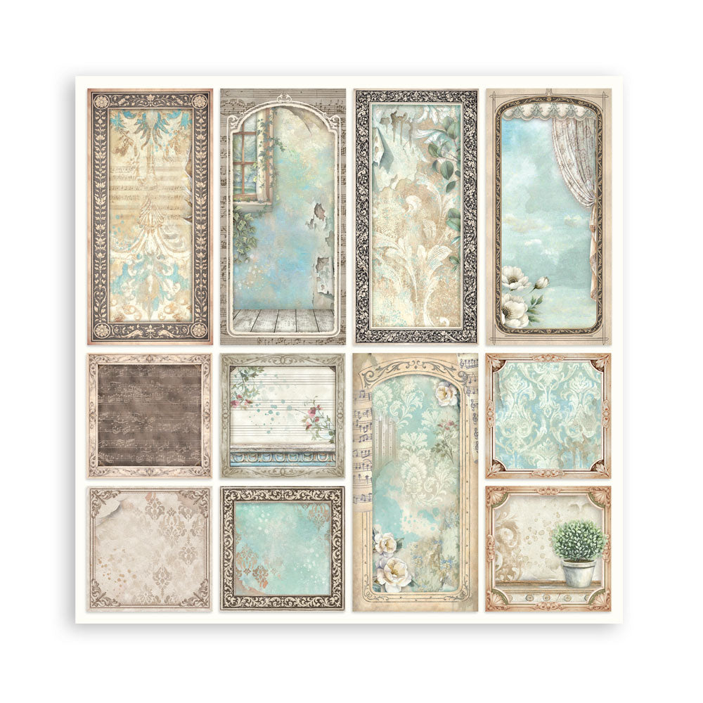 Stamperia -  (12”X12”) Single Face 22 sheets - Symphony
