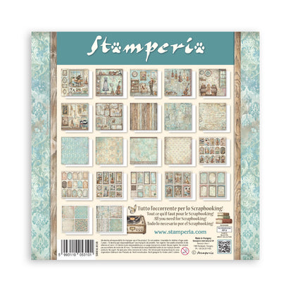 Stamperia -  (12”X12”) Single Face 22 sheets - Symphony