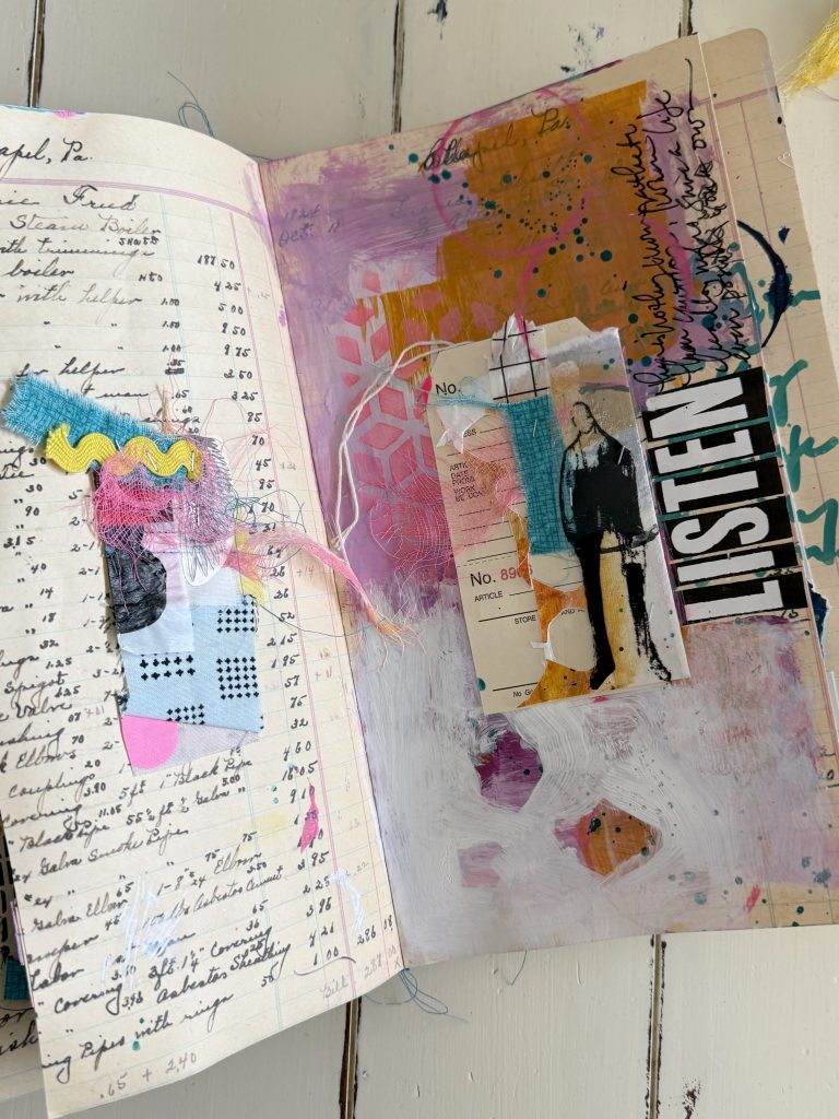 Dina-Style Art Journaling: The Basics - Saturday 22nd August 2026 @ 10am - 3 hour class