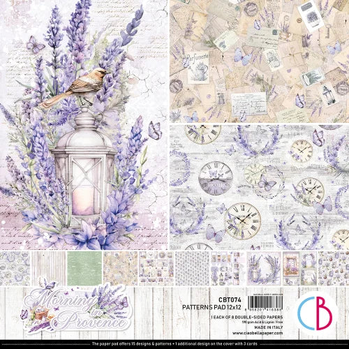 CIAO BELLA  - 12 x 12  Patterns Pad - Morning in provence