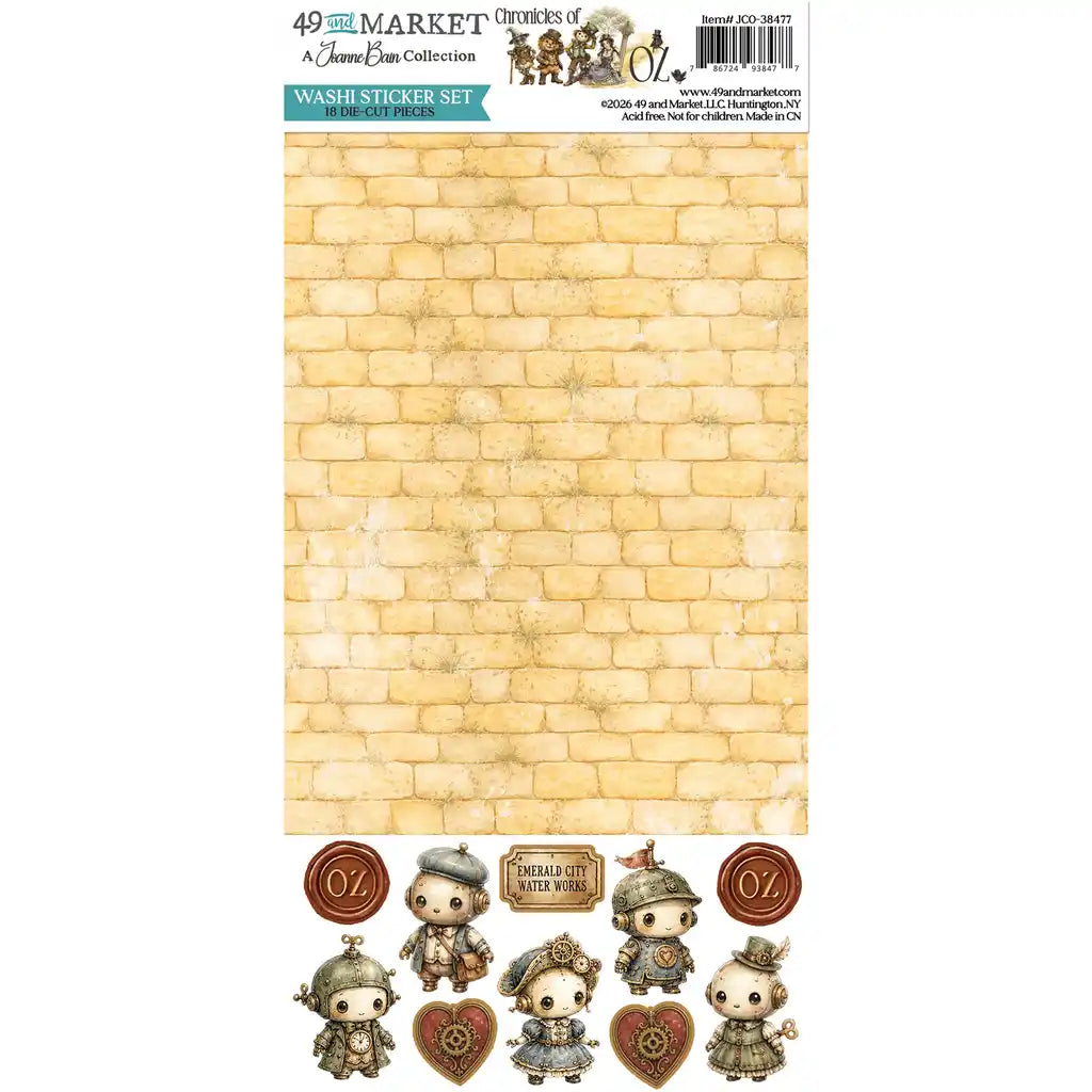 49 and Market - Washi Sheets Set - Chronicles of Oz
