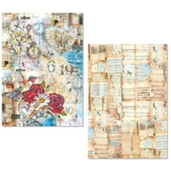 CIAO BELLA -Sound of Spring Rice Paper A5 MIXED 8/Pkg